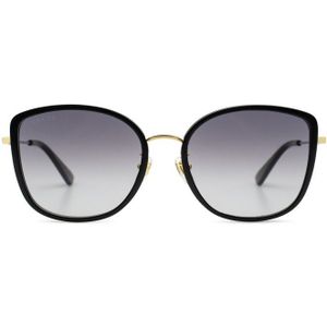 Gucci Gg0606Sk 001 56 - cat eye zonnebrillen, vrouwen, zwart