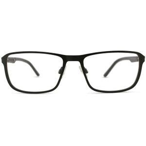 Puma Pu0391O 001 58 - brillen, rechthoek, mannen, zwart