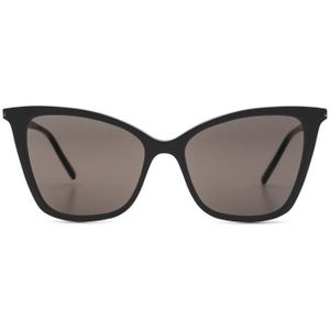 Saint Laurent SL 384 001 55 - cat eye zonnebrillen, vrouwen, zwart