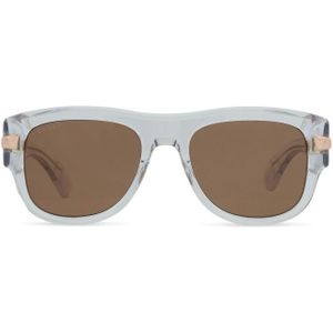 Gucci Gg1517S 004 54 - vierkant zonnebrillen, unisex, transparant