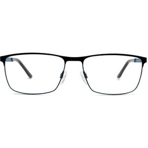 Jaguar 33598 1170 17 60 - brillen, rechthoek, vrouwen, zwart