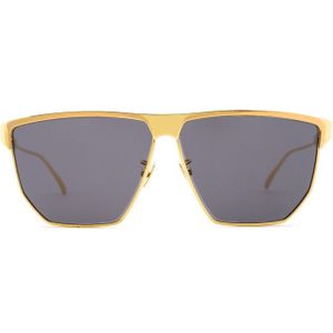 Bottega Veneta Bv1069S 001 62 - rechthoek zonnebrillen, unisex, goud