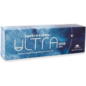 Bausch + Lomb - Ultra One Day - Daglenzen - 30 Stuks - Silicone Hydrogel