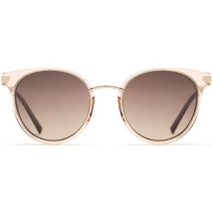 Mexx 6409 100 50 - rond zonnebrillen, vrouwen, beige