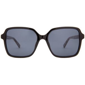 Moschino Love Mol032/S 807 IR 55 - vierkant zonnebrillen, vrouwen, zwart