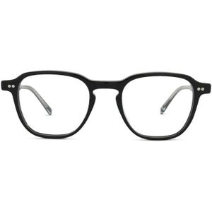 Tommy Hilfiger TH 2070 807 20 49 - brillen, vierkant, unisex, zwart