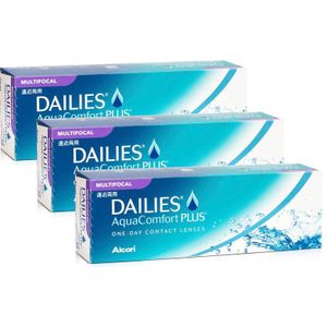 Dailies AquaComfort Plus Multifocal (90 lenzen) - daglenzen, multifocale sport, Nelfilcon A