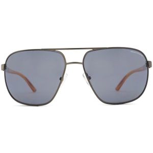 Armani Exchange 0Ax2040S 600387 64 - rechthoek zonnebrillen, mannen, grijs, polariserend