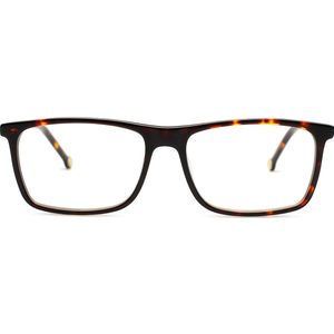 Lentiamo Jakub Havana Brown - computerbrillen, rechthoek, unisex, bruin