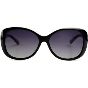 Polaroid P8317 KIH IX 58 - cat eye zonnebrillen, vrouwen, zwart, polariserend