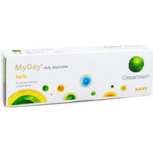 MyDay daily disposable Toric CooperVision (30 lenzen) - daglenzen, torisch sport, Stenfilcon A