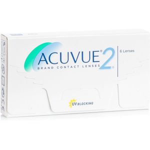 Acuvue 2 (6 lenzen) - weeklenzen, sferische en asferische, Etafilcon A