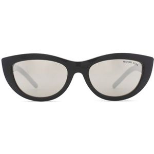 Michael Kors Rio Mk2160 30056G 54 - cat eye zonnebrillen, vrouwen, zwart, spiegelend