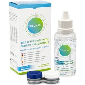 Solunate Multi-Purpose 50 ml met lenzendoosje - lenzenvloeistof