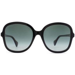 Gucci Gg1178S 002 56 - vierkant zonnebrillen, vrouwen, zwart