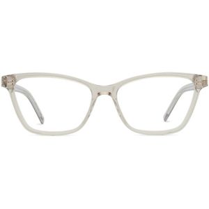 Saint Laurent SL M128 011 56 - brillen, cat eye, vrouwen, bruin