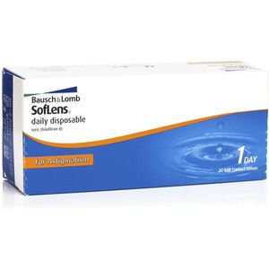 SofLens Daily Disposable for Astigmatism (30 lenzen) - daglenzen, torisch sport, Hilafilcon B