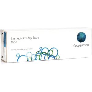 Biomedics 1 Day Extra Toric CooperVision (30 lenzen) - daglenzen, torisch sport, Ocufilcon D