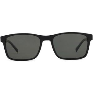 Tommy Hilfiger TH 2089/S 003 M9 56 - vierkant zonnebrillen, mannen, zwart, polariserend