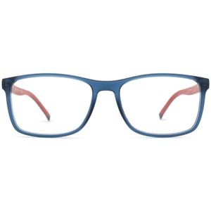 Tommy Hilfiger TH 1785 WIR 18 58 - brillen, rechthoek, mannen, blauw