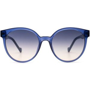 Liu Jo Lj738S 424 54 - rond zonnebrillen, vrouwen, blauw