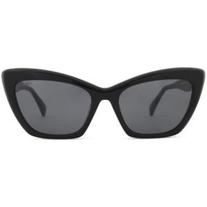 Max Mara Logo14 MM 0063/S 01A 57 - cat eye zonnebrillen, vrouwen, zwart