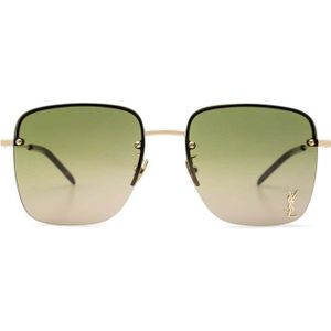 Saint Laurent SL 312 M 003 58 - vierkant zonnebrillen, vrouwen, goud