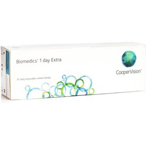 Biomedics 1 Day Extra CooperVision (30 lenzen) - daglenzen, sferische en asferische sport, Ocufilcon D
