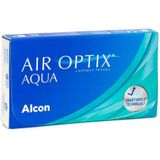 Air Optix Aqua (6 lenzen) - maandlenzen, silicone hydrogel sferische en asferische, Lotrafilcon B