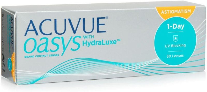Acuvue Oasys 1-Day - Torische Contactlenzen - Siliconen-Hydrogel - 30 Stuks