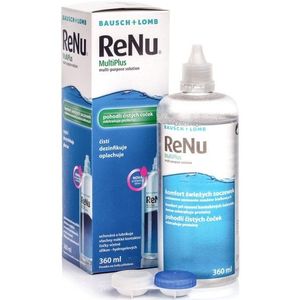 Bausch & Lomb - ReNu MultiPlus - Lenzenvloeistof - 360 ml - Met Lenzendoosjes