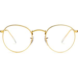 Ray-Ban - Round Metal RB3447 9196BL - Computerbrillen - Goud