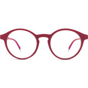 Barner Screen Le Marais Burgundy Red - computerbrillen, rond, unisex, rood
