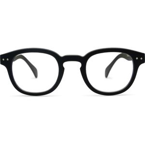 Izipizi Screen #C Black - computerbrillen, vierkant, unisex, zwart