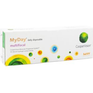 MyDay daily disposable Multifocal CooperVision (30 lenzen) - daglenzen, silicone hydrogel multifocale sport, Stenfilcon A