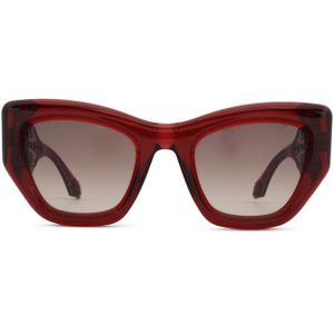 Etro 0017/S 2LF HA 51 - cat eye zonnebrillen, vrouwen, rood