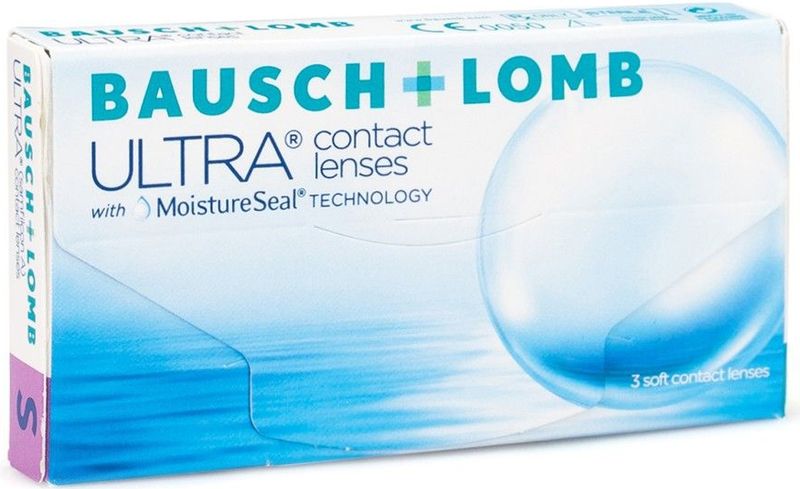 Bausch + Lomb Ultra (3 lenzen) - dag- en nachtlenzen, sferische en asferische, Samfilcon A