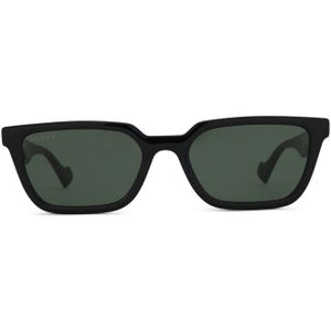 Gucci Gg1539S 001 55 - rechthoek zonnebrillen, mannen, zwart