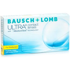 Bausch + Lomb Ultra for Presbyopia (6 lenzen) - dag- en nachtlenzen, multifocale, Samfilcon A