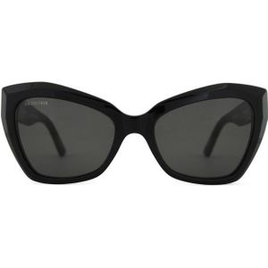 Balenciaga Bb0271S 001 56 - cat eye zonnebrillen, vrouwen, zwart