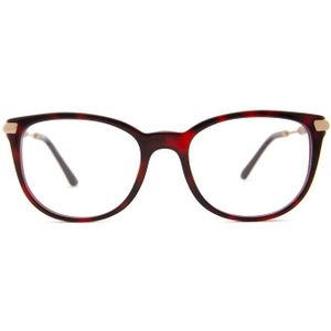 Burberry 0Be2255Q 3657 51 - brillen, vierkant, vrouwen, rood