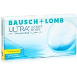 Bausch + Lomb Ultra for Presbyopia (6 lenzen) - dag- en nachtlenzen, multifocale, Samfilcon A