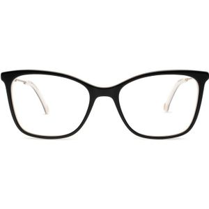 Carolina Herrera Vhe846 06X1 53 - brillen, vierkant, vrouwen, zwart