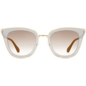 Jimmy Choo Lory/S 2M2/Fq 49 - cat eye zonnebrillen, vrouwen, goud, spiegelend