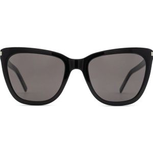 Saint Laurent SL 548 Slim 001 55 - cat eye zonnebrillen, vrouwen, zwart