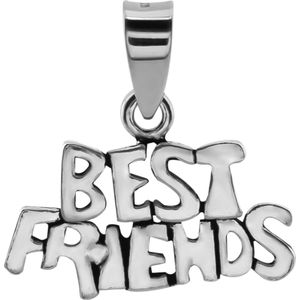 Zilveren hanger, best friends