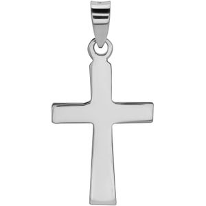Zilveren hanger, kruis