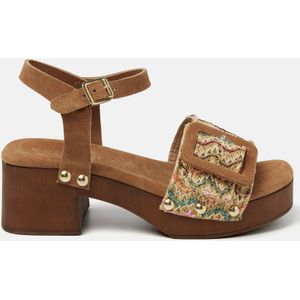 Lazamani  Clogs Dames  Multi  Suède