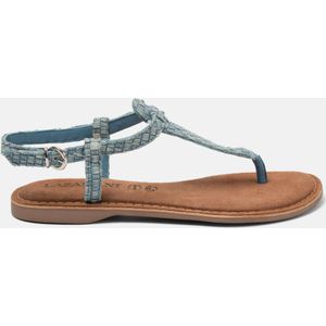 Lazamani  Sandalen Dames  Blauw  Denim