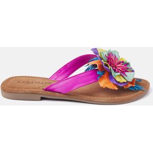 Lazamani  Slippers Dames  Multi  Leer